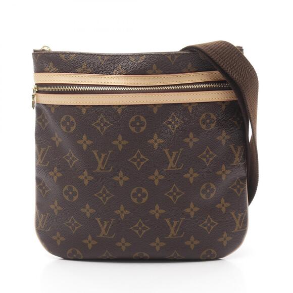 Louis Vuitton Handbags - Louis Vuitton Pochette Bosphore Monogram Shoulder Bag Canvas Leather Brown